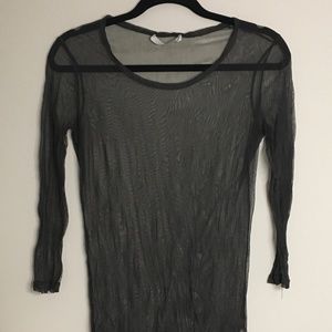 Lauren Vidal mesh long sleeve